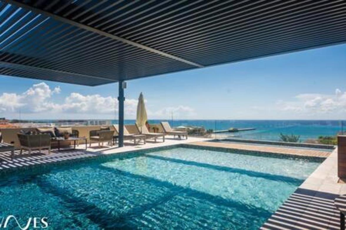 Apartamento 2 Br. With Rooftop Pool And Stunning Ocean View Playa del Carmen