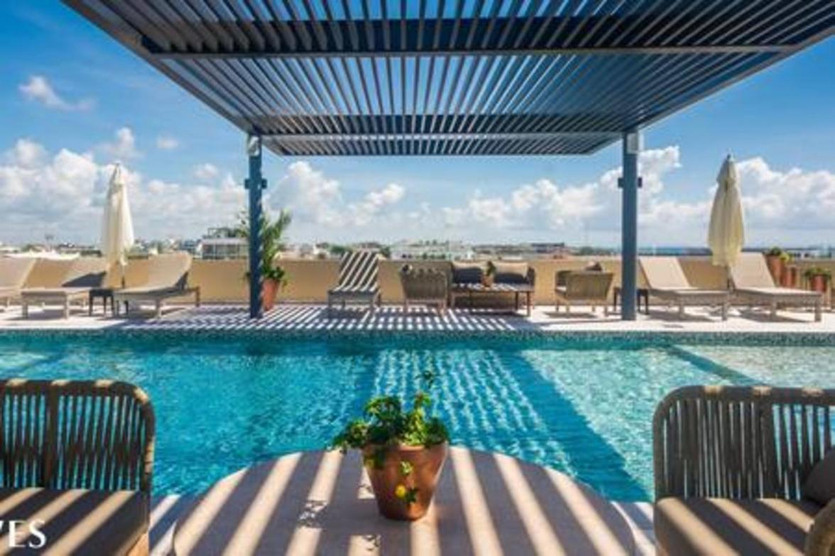 2 Br. With Rooftop Pool And Stunning Ocean View Apartamento Playa del Carmen